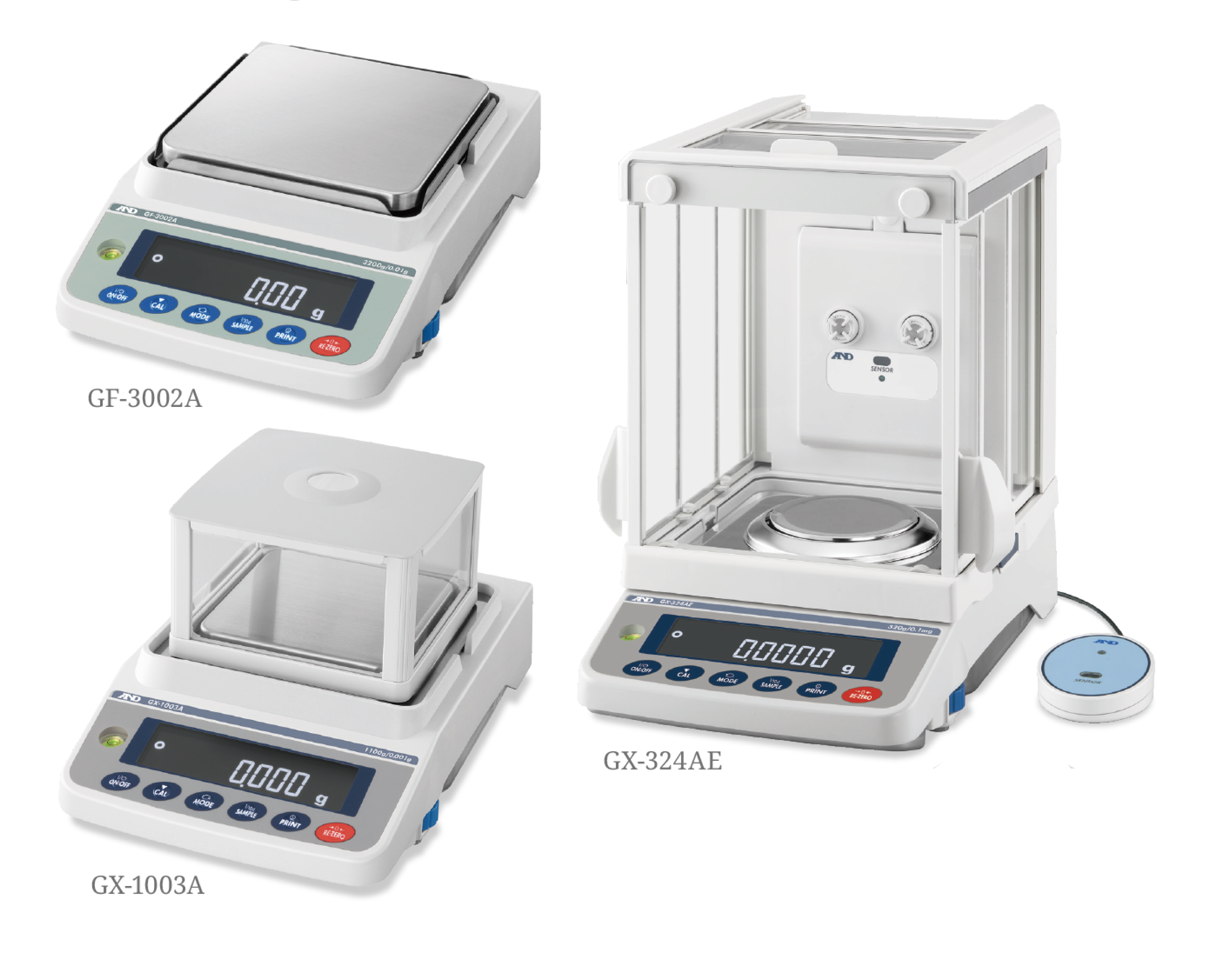 GX-A/GF-A Series Multi-functional Precision Balances