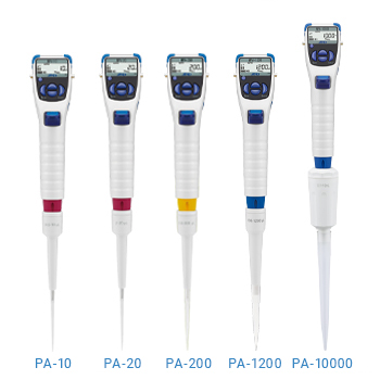 MPA Series Single Channel Electronic Pipettes